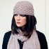 Hat and scarf "Zarah"