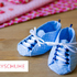 Babyschuhe mit Schnürsenkeln 