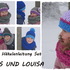 E-book, Häkelset LOUIS und LOUISA mit Loop und Blume