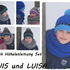 E-book, Häkelset LOUIS und LOUISA mit Loop und Blume