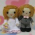 Bride and Groom, Amigurumi Crochet Pattern