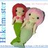 Miss Mermaid, Amigurumi crochet pattern