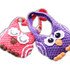 Children's bags "Owl", en/de,  25 cm width x 30 cm height