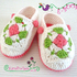  Babyschuhe mit Granny Squares - Häkelanleitung