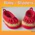 Baby Slippers Häkelanleitung