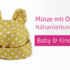 Mütze mit Ohren Kindermütze Babymütze Baby Kind Hut