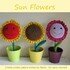 Sun Flowers Crochet Pattern