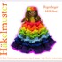 Regenbogen-Mädchen, PDF Amigurumi Häkelanleitung