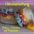 Baby- Schuhe mit Rüschen