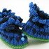 Strickanleitung Babyschuh "Kornblume"