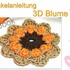 Häkelanleitung 3D-Blume E-Book