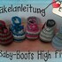 Baby- Schuhe High- Five, super einfaches Anfängermodell mit 5 Varianten