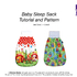 E-Book Baby Sleep Sack, Tutorial and Pattern