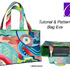 PDF E-Book tutorial and pattern bag Eva