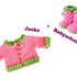 2 PDFs Spar-Set: Jacke + Babystiefel "Himbeere", Gr. 0-12 M (50 -116)