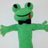 Häkelanleitung Handpuppe Frosch