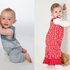 Lined Baby Overall Dungaree Sewing Pattern for Children - Lilli&Bo + Bobby