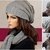 Modern Slouchy Hat with Scarf/Loop Scarf Pattern