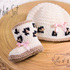 Cute as a button Leoparden Set Mütze / Boots