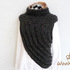 Crochet Pattern - Asym Shrug - Cape - Poncho - No.113E