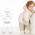 Adorable Hooded Baby Jacket and Toddler Pants Sewing Bundle