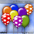 14 ballons for digital print