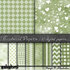 Digital Paper, backgrounds green