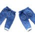 Jeans trousers for babies/toddlers in knitted look, size 0 m- 3 y.