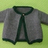 Baby-Trachtenstrickjacke Gr 50/56 inkl. Maschenprobe-Umrechnungstabelle