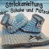 Strickanleitung Baby- Schuhe und Mütze *Little Star*