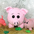 Lucky pig Mister Porky - Crochet Pattern