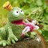 Rodolfo the Frog King knitting pattern