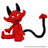 Teufel Devil PDF Häkelanleitung Amigurumi Damon Hölle häkeln