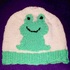 Strickanleitung Kindermütze Frosch (tragbar von 2- 5 Jahren)