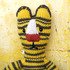 Lokman the Tiger of Malaysia, knitting pattern