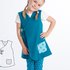 Dress/jacke sewing pattern for girls, reversible in three different models