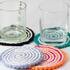 Modern Drink Coasters Spirolino - Crochet Pattern