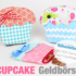 Mini Geldbörse Schnittmuster Cupcake nähen Geldbeutel Nähanleitung PDF