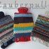 Zauberpulli crocheted hot water bottle cover in retro look - grandma's time