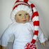 Strickanleitung Nikolausmütze, Weihnachtsmütze, Foto-Shooting, Mütze Baby-Kleinkind 0 - 2 Jahre