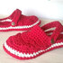 Pattern "Crocheted Clogs", Sizes 6/6.5, 7.5/8.5, 9/10, 10.5/11