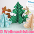 Nähanleitung 3D Weihnachtsbaum Weihnachten nähen