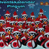 Adventskalender Pinguin, der Pinguin für Weihnachten - gehäkelt von Dadade 