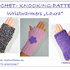 Wristwarmers "Laura", Crochet-Knooking-Pattern 