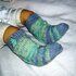 Strickanleitung Baby-Spiralsocken 0 - 12 Monate