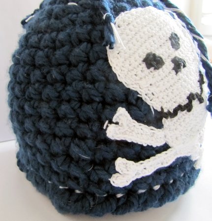 skull hat crochet pattern