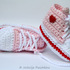 Baby Booties - Tennis shoes Crochet pattern with photos