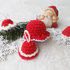 Glöckchen und Flöckchen, Tannenbaumschmuck, bunte Mini-Glöckchen für Weihnachten/Nikolaus