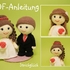 Crochet pattern wedding bride groom couple wave dress amigurumi 