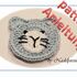 Applique cat pattern